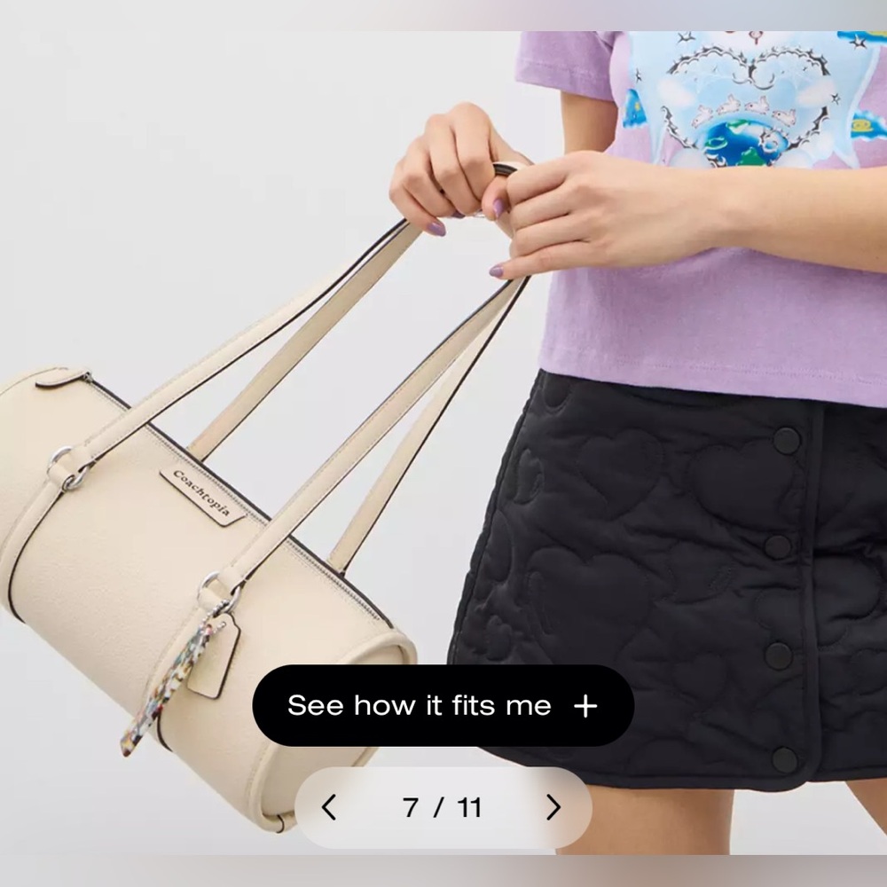 Last one! 💥New Coach Coachtopia Barrel Bag - Picture 2 of 6